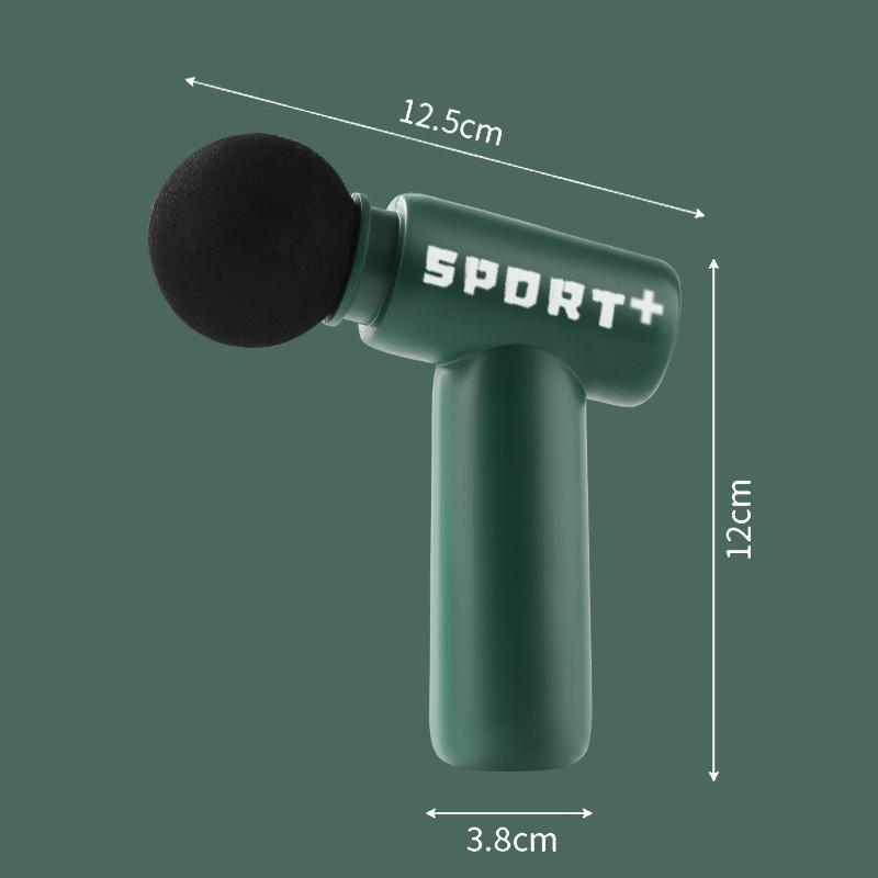

New Portable Mini Fascia Gun Multi-Stage Massage Gun Muscle Relaxation Massage Equipment Portable Vibration Massager one size