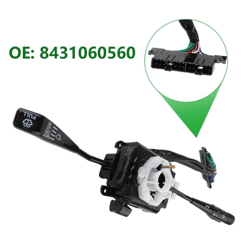 Combination Turn Signal Switch for 1985-1992 Left Drive Side Turn Signal Light Wiper Switch 84310-60560 8431060560