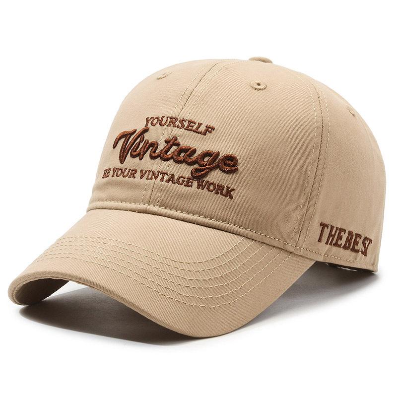 Spring Autumn Cap Female Embroidered Letter Sun Hat Ponytail Panama Cap Summer Outdoor Baseball Cap for Men Peak Cap