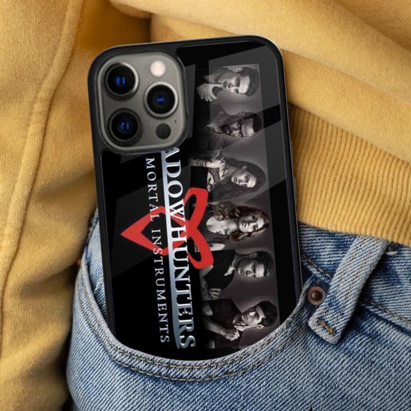 Shadowhunters Magnetic Soft Phone Case for iPhone 16 Promax 15 Pro 13 14 Plus 11 12 Mini MagSafe Coque