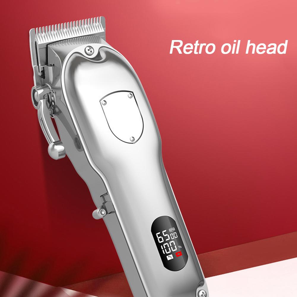 USB Charging Salon Electric Hair Clipper Household Hair Trimmer Cutting Machine