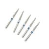 10 peças Dental Diamond FG Brocas de alta velocidade para polimento e alisamento Broca odontológica para peça de mão de alta velocidade 879K16