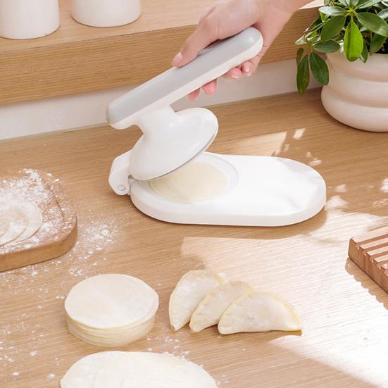 Dumpling Wrapper Press Food-Grade Plastic Dumpling Maker One-pressure Dumpling Mold for Homemade Wonton Potstickers