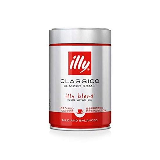 Illy Blend Espresso Powder Medium Roast (Classico) 250g