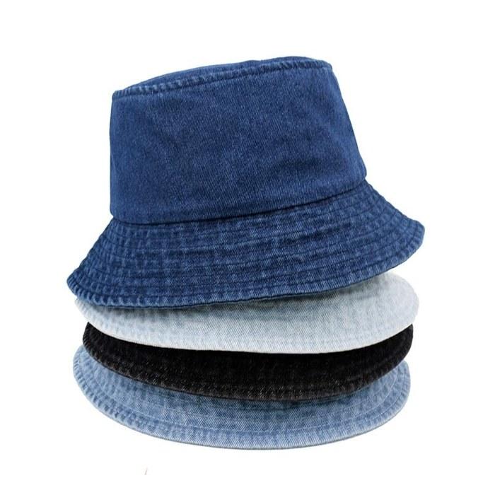 [the largest selection] Denim Bucket Hat (Dark Blue Denim)