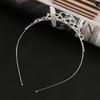 Baby Crystal Tiara Hair Bows Baby Girls Headwear Party Accessiories Kids Girls Headdress Children Bridal Princess Prom Crown
