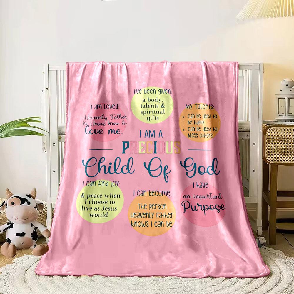 

The pattern highlights self-worth, talents, divine love, purpose, and joy. for all seasons blanket lunch break throw gift 80cm x 120cm