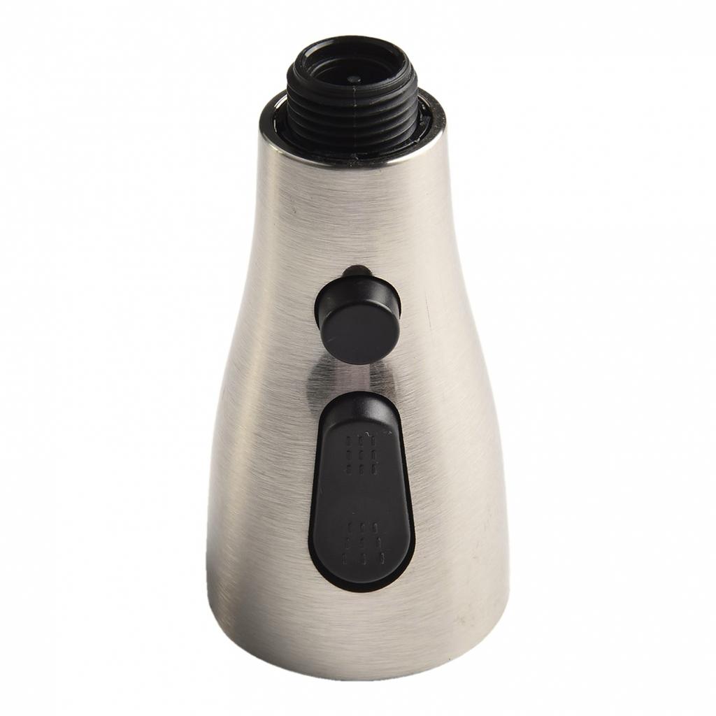 Pull Out Spray Shower Head Setting Kitchen Spare Tap With Brushed Treatment