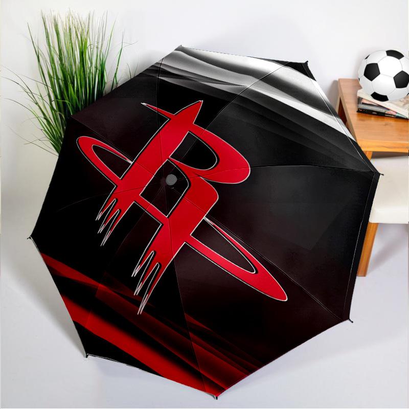 Rockets Team Art Umbrella 8-Frame for Travel, Camping, Casual Lightweight Portable Umbrella, Essential for Every Family Holidays Gift