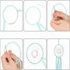 2-20pcs Multi-size Dream Catcher Hoops Round Silver Iron Metallic Good Welded Dreamcatcher Rings Handmade DIY Crafts Accessories