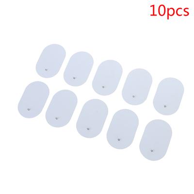 10Pcs Silicone Gel Electrode Replacement Pads For Massagers Electrode Pacthes