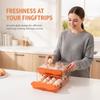Transparent Egg Storage Container With Food Grade Material And 32 Egg Capacity Perfect For Kitchen Refrigerator Use