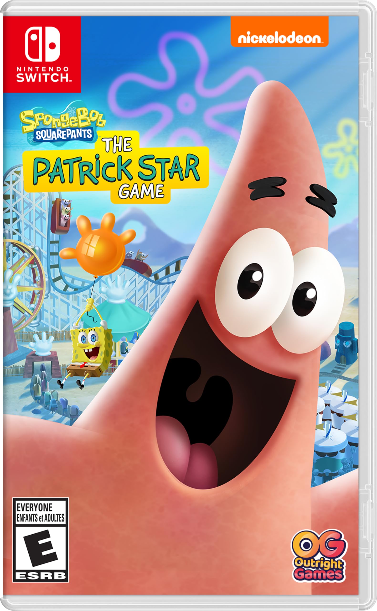 Spongebob Squarepants Patrick Star Game for Nintendo Switch