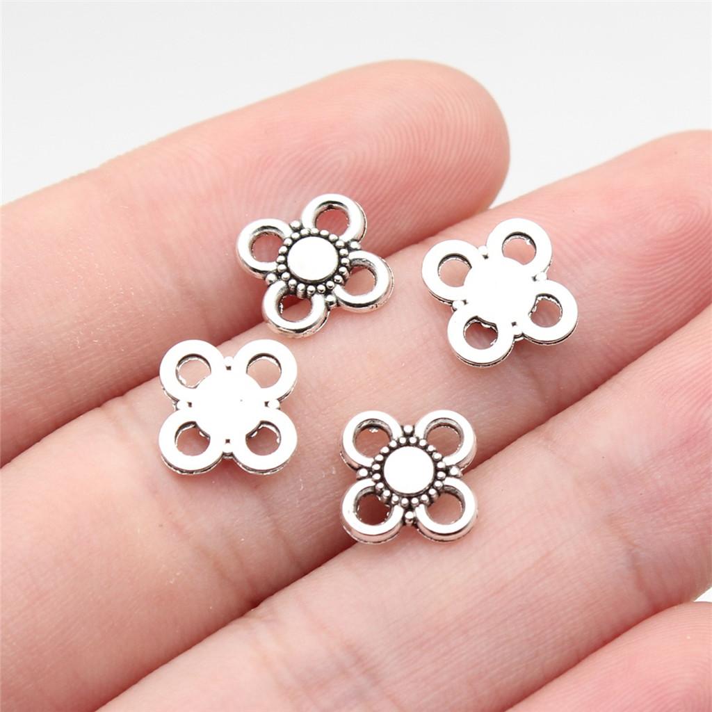 Accessories Parts Four-Hole Necklace Connector Wedding Jewelry Findings TA023
