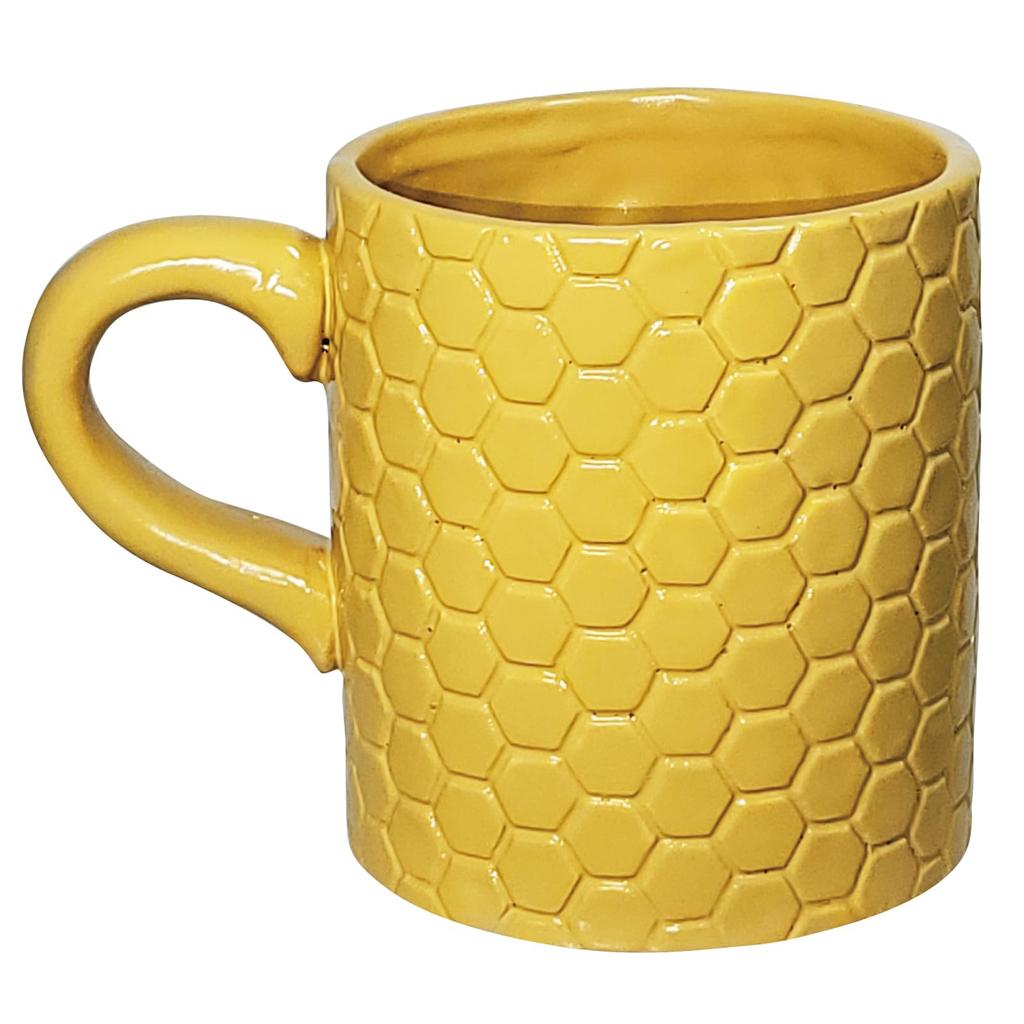 Disney the Beehive Diameter 11 X Winnie the Pooh Birthday San4529 "Winnie Pooh" Mug, Approx. 260ml, 9cm, Brown, Tableware, Merchandise, Gift,