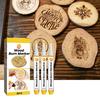 Wooden Burning DIY Wooden , Cutting Board, Baking Brush, Wooden Burning 2ML