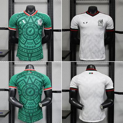 México México Versión Jugador Camiseta de la Selección Nacional de Manga Corta Camiseta de Fútbol
