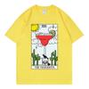 Margarita Tarot Reading Future Card Funny Meme T Shirt Fashion Y2k Short Sleeve Tshirts Unisex Unisex Casual Loose Cotton Tshirt