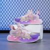 Kids Running Shoes Boys Girls Breathable Mesh Non-Slip Sneakers 7-16 Years Old