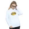 DC Comics Womens/Ladies Batman Japanese Logo Yellow Hoodie