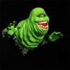 Green Ghost Ornament Spooky Halloween Wall Decoration Green Glutton Figurine for Home Haunted