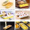 10pcs Reusable Aluminum Foil Tin Cup Pudding Cake Mold Air Fryer Tinfoil Box Small Baking Tray Tinfoil Cups Baking Pastry Tools