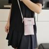 New Portable Mobile Phone Small Square Bag Urban Simple Commuter Leisure Shoulder Bag Niche Crossbody Bag
