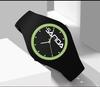 SANDA Unisex Waterproof Outdoor Sports Silicone Quartz Watch
