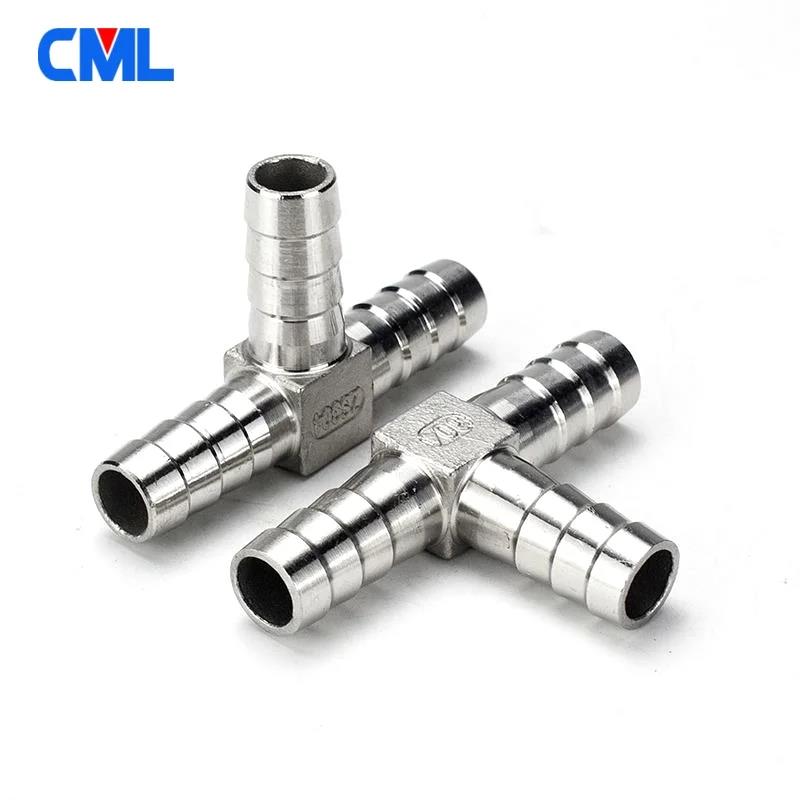 Hose Barb 304 Stainless Steel 6 810 12 13 14 15 16 18 mm Straight T Y X Cross Type Pipe Fitting Pagoda Hose Tail Barb Connector Fuel System Fittings7