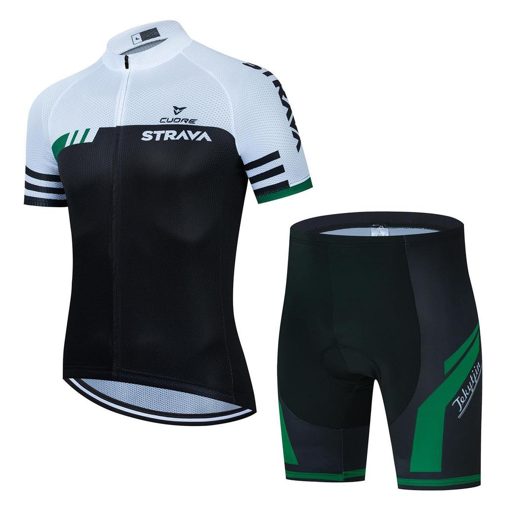 2026 Summer Suit Breathable Cycling Suit Cycling Suit Short-sleeved Suit Men's and Women's Quick-drying Breathable Cycling Suit Overalls