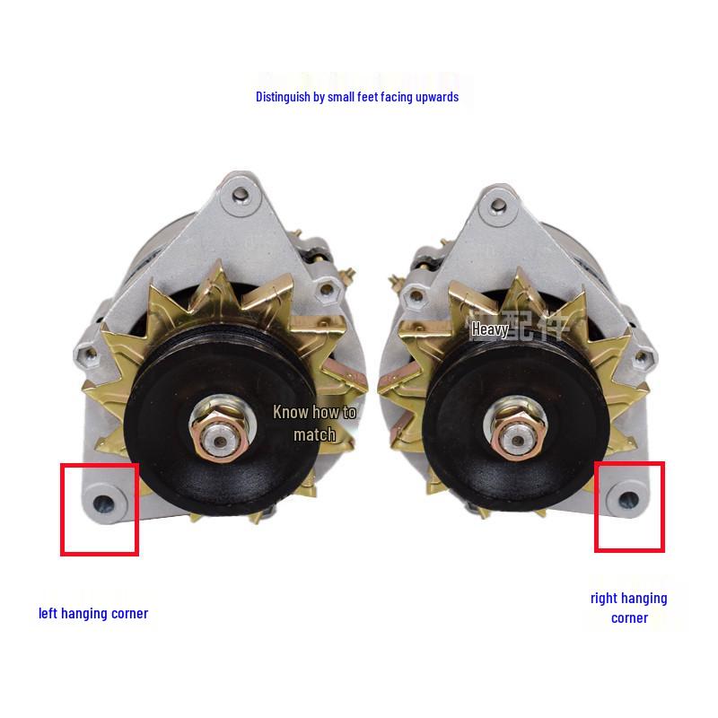Agricultural & Engineering Vehicle Copper Brushless Generator with Silicon Rectifier for Forklift Loader