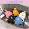 Adorable Cartoon Chicken Canvas Backpack For Kids Travel And School Use In Fun Colors