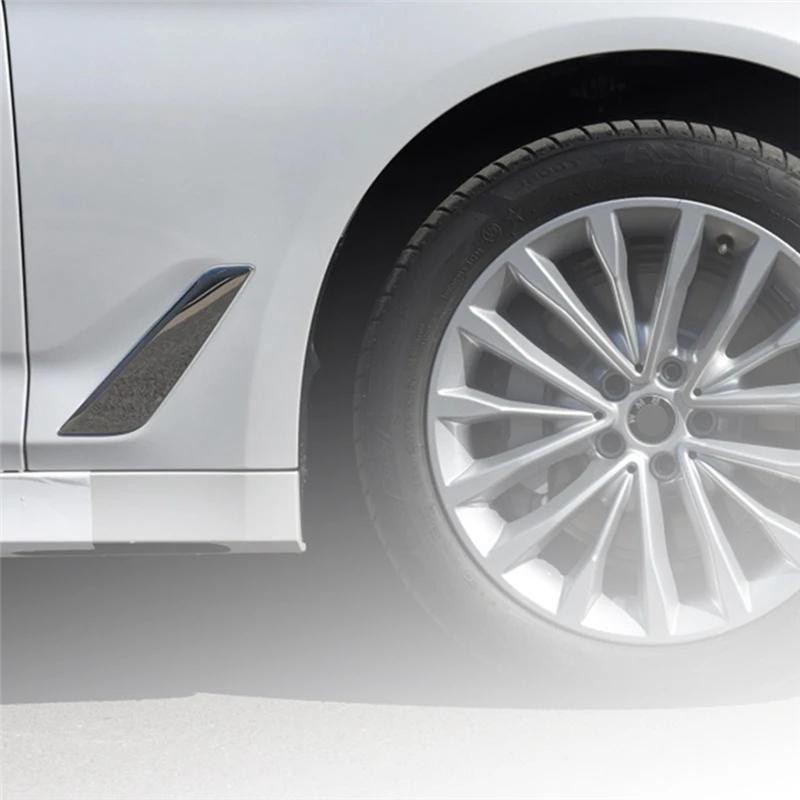 1Pair Car Body Fender Trim Strip for BMW 5 Series G30 G31 G38 2018- 51137349593 51137349594 Side Air Vent Cover