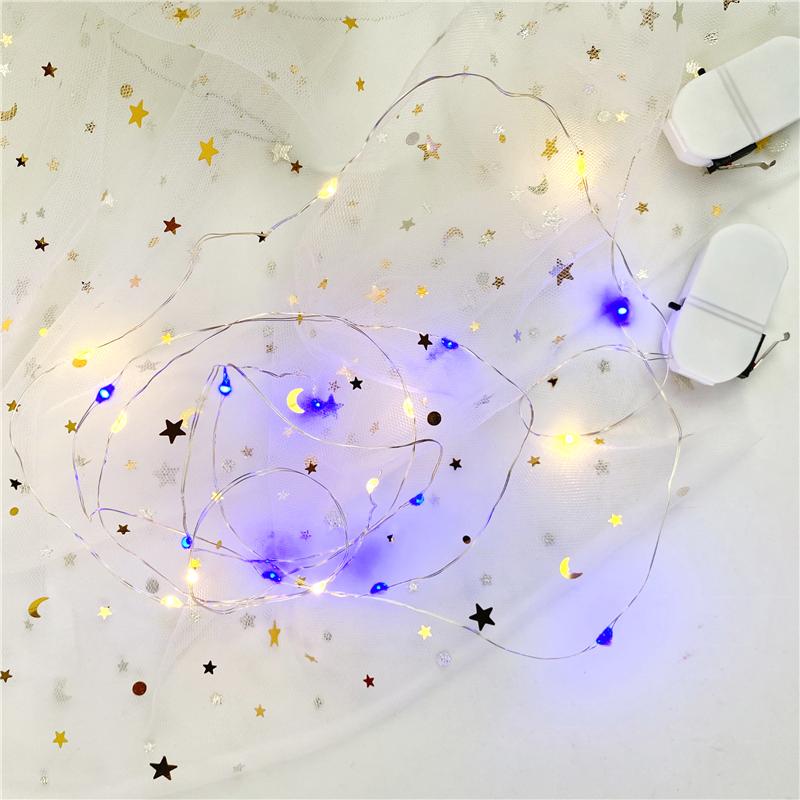 

Светодиодный фонарь Рождественская кнопка Батарейный ящик Подарочная коробка для торта Креативная звездная гирлянда Сказочный светильник на батарейках Медная проволока Вечеринка Свадебные огни