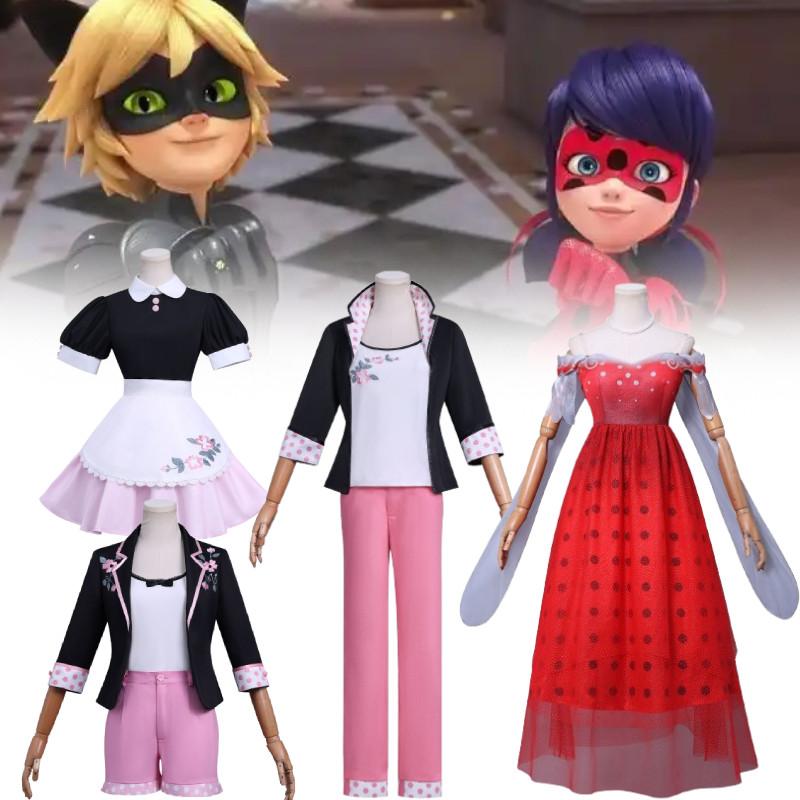 Cosplay Ladybug Costume Clothing Halloween Party Stage Performance