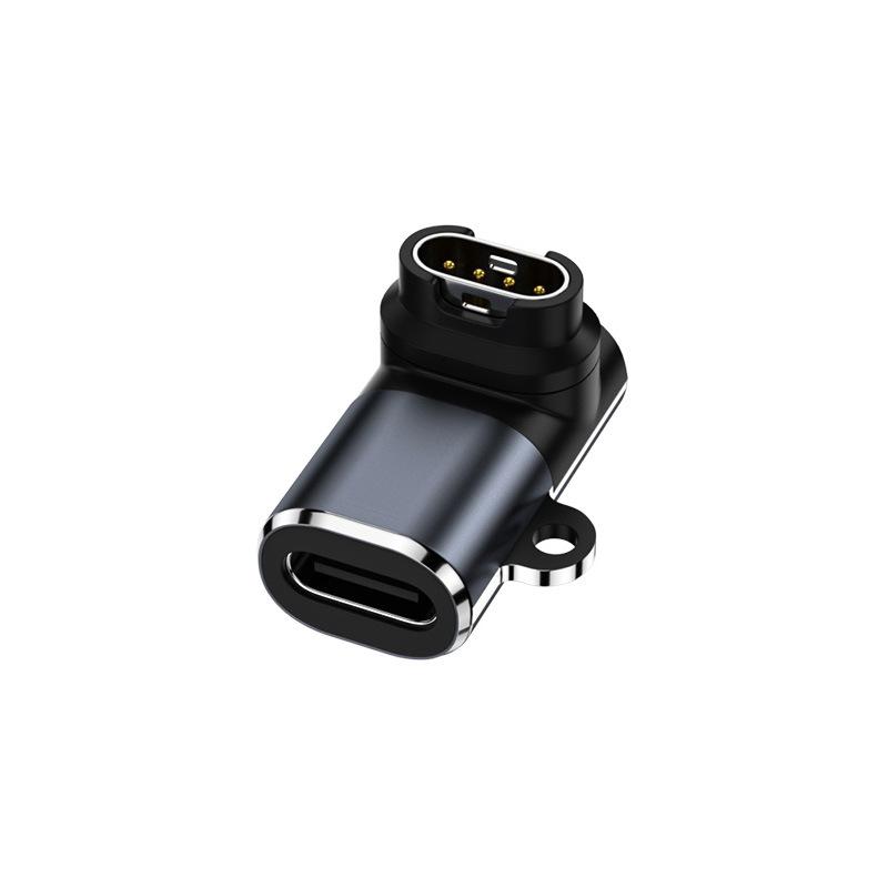Type C/Micro/ios USB Charger Adapter For Garmin Fenix 7/6/5 Instinct 2S Venu 2 Plus EPIX Forerunner 745 Watch Charging Converter