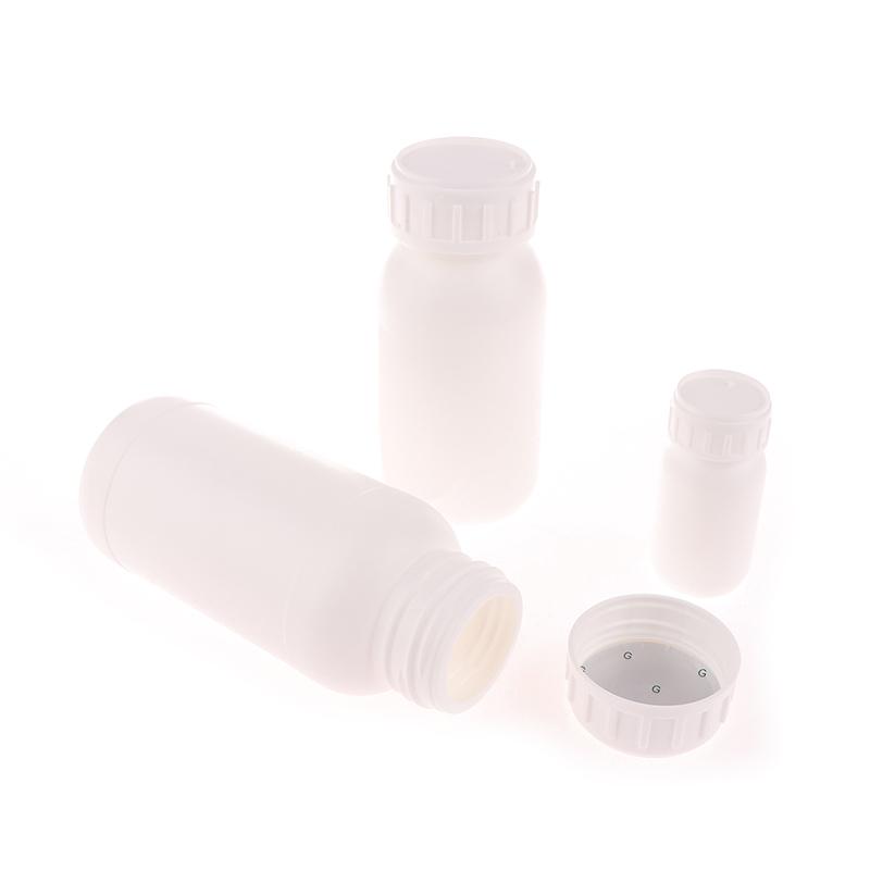 10Ml-1000Ml Plastic Hdpe White Empty Seal Bottles Pill Vials Tablet Capsule Solid Powder Portable Containers