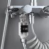 SXH 1pc Water Temperature Tester Monitor LED Digital Display Shower Water Thermometer Bathroom ABS 5-85 High-precision