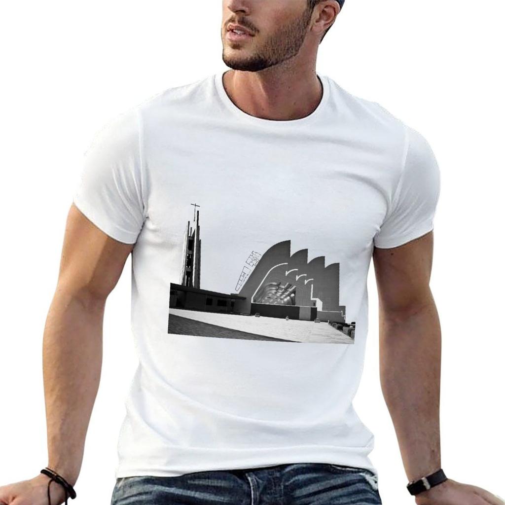 Riola Di Vergato Church T-Shirt Simple Casual T-Shirt