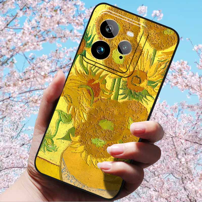 For Realme GT 7 Pro 5G 6.78"Case 3D Relief Soft Silicone Cover Retro Embossed for Realme GT 7 Pro Phone 3D Soft Protection Case