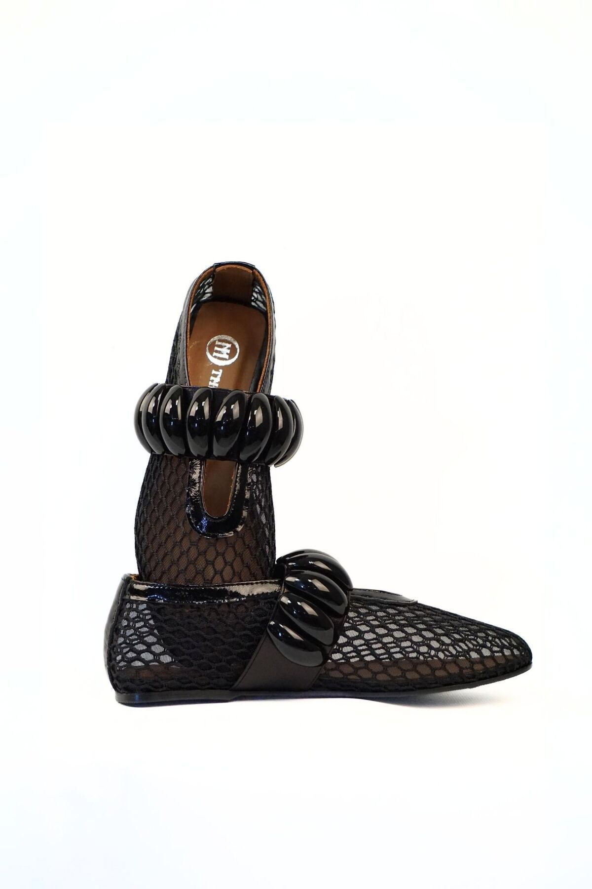 

Women s Fashion Flat Heeled Ballet Ballet Shoes with Black Buckle Detail 37