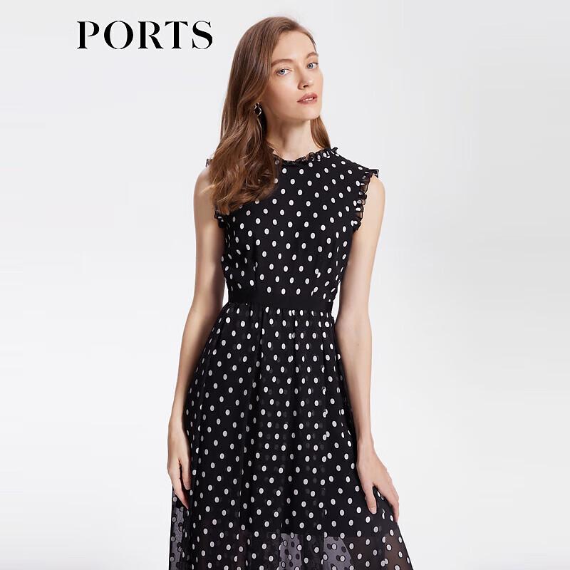 

PORTS Women s Fashion Print Sleeveless Midi Dress S / 4