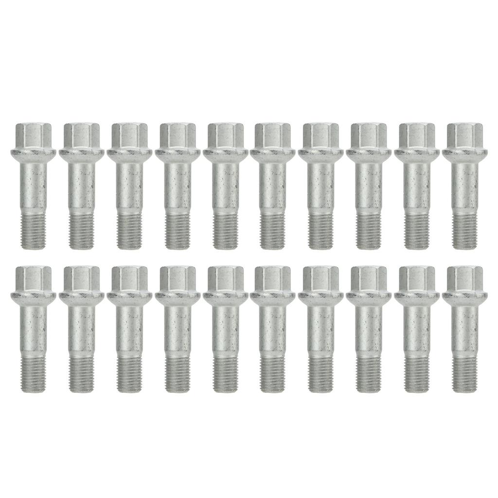 20 Pcs Wheel Lug Bolt M14x1.5 0009905307 67mm Length Replacement for Mercedes?Benz ML350 S500