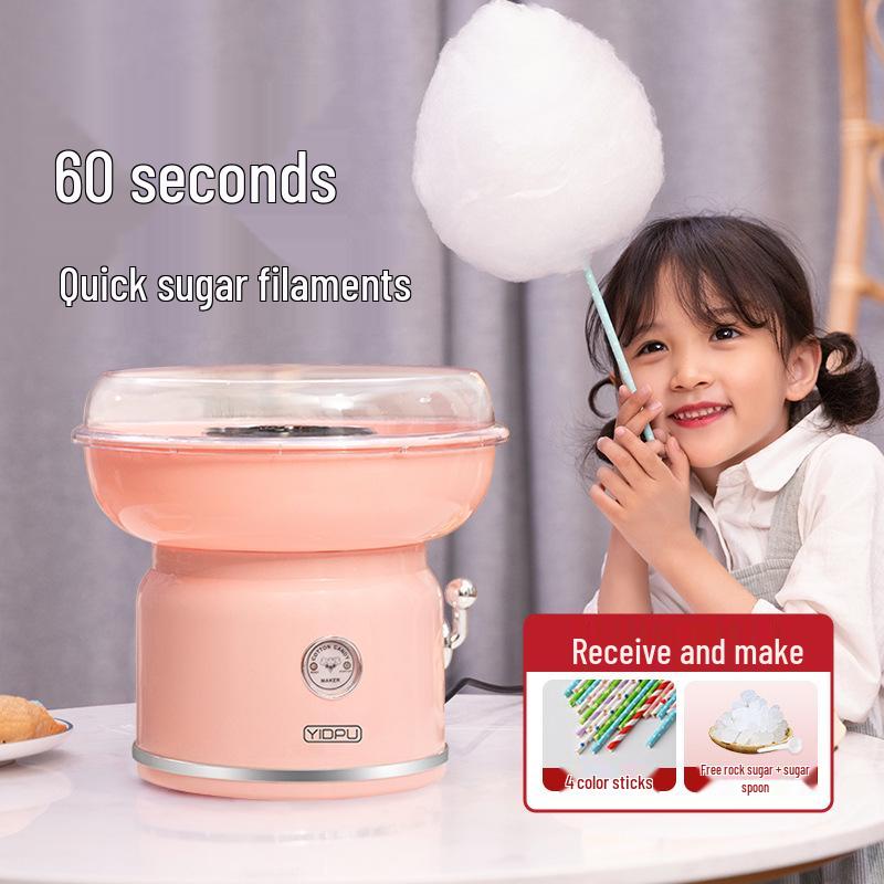 Elektrische Zuckerwattemaschine für Kinder - DIY Kleinmaßstäbige, Nicht-Stand-Haushaltsanwendung