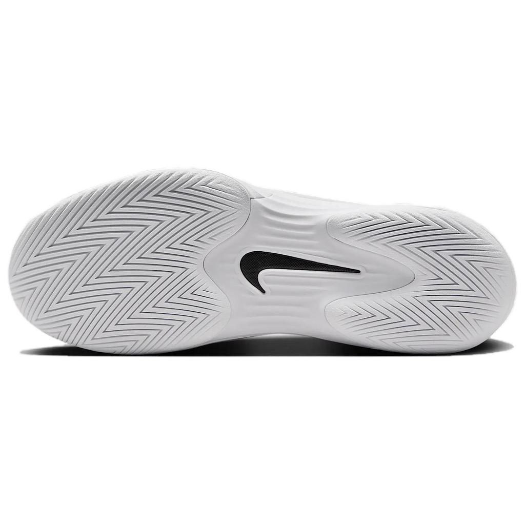 NikeCourt Air Zoom Vapor 12 HC White Black Women Sneakers Summit-White FV5554-100