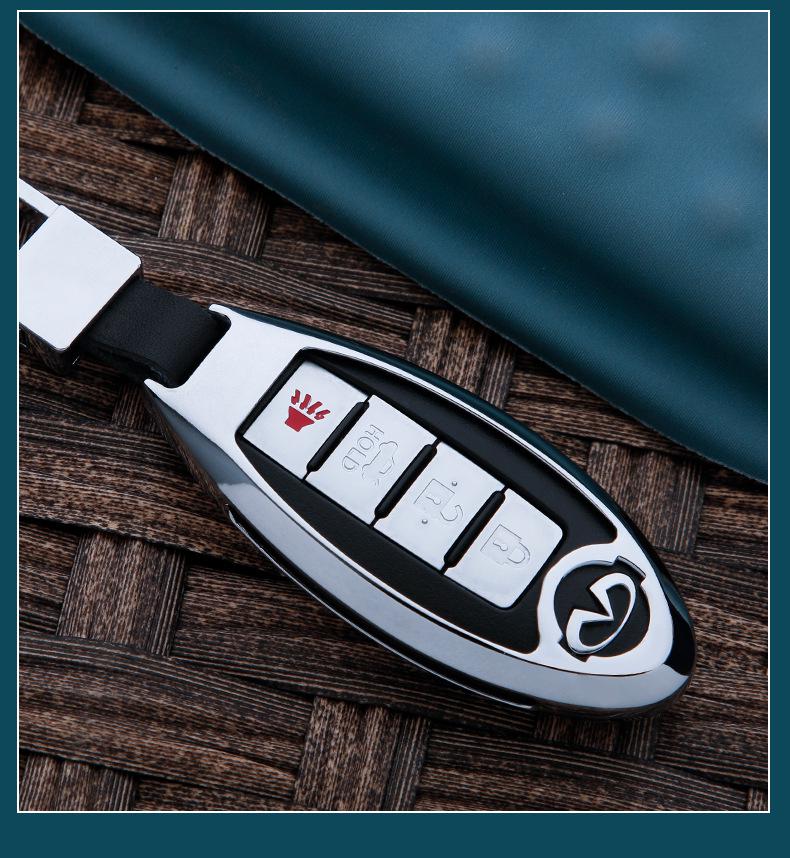 Infiniti QX Series Key Accessories: Fits QX50L (2020), QX60, QX70, QX30 Key Shells and Keychains