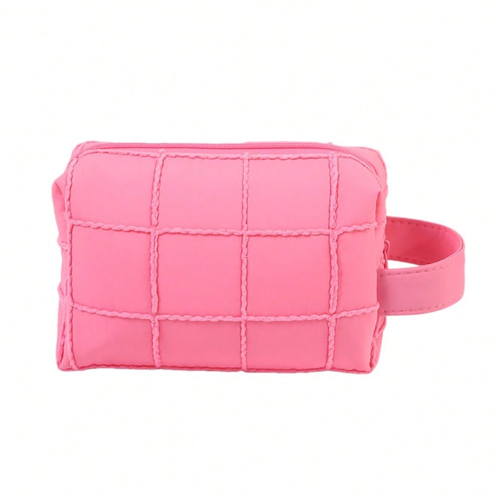 Large capacity cosmetic bag, new women's wash storage bag, high-end simple travel portable cosmetic bag