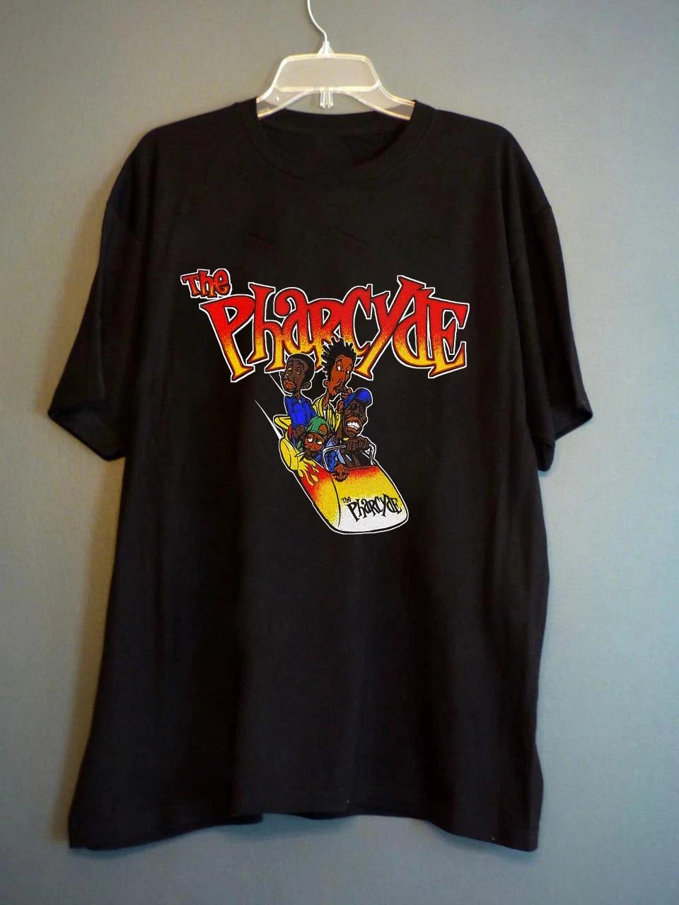 New The Pharcyde Band 100% Cotton Black All Size S to 5XL Shirt TU876 L