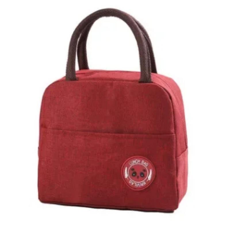 Geantă de prânz izolată pentru serviciu, cutie termică pentru prânz, geantă Bento, recipiente pentru depozitarea alimentelor, geantă frigorifică