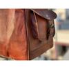 Handgemachtes Reisegepäck aus echtem Leder, Weekender, Weekender, Turnbeutel
